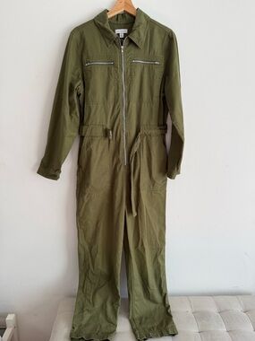 Topshop Olive Utility Jacket